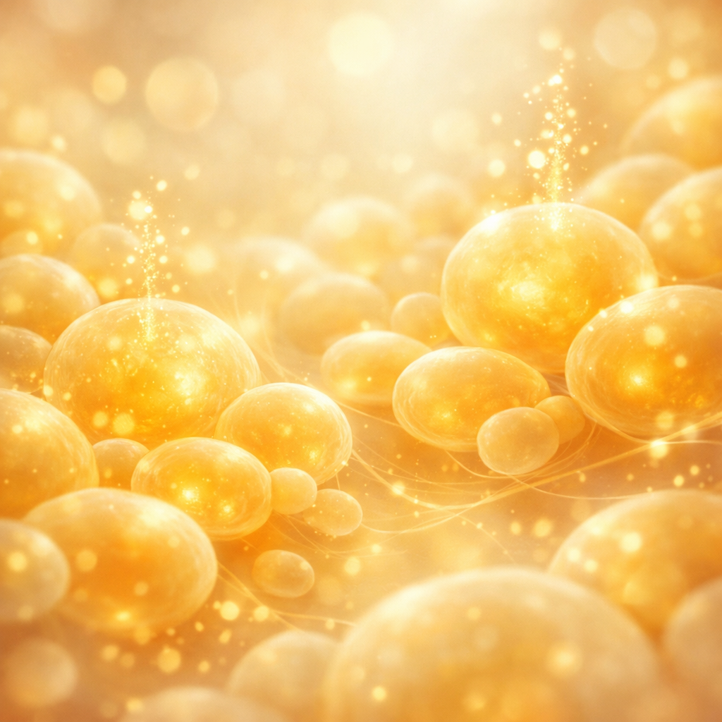 Artistic representation of adipose tissue