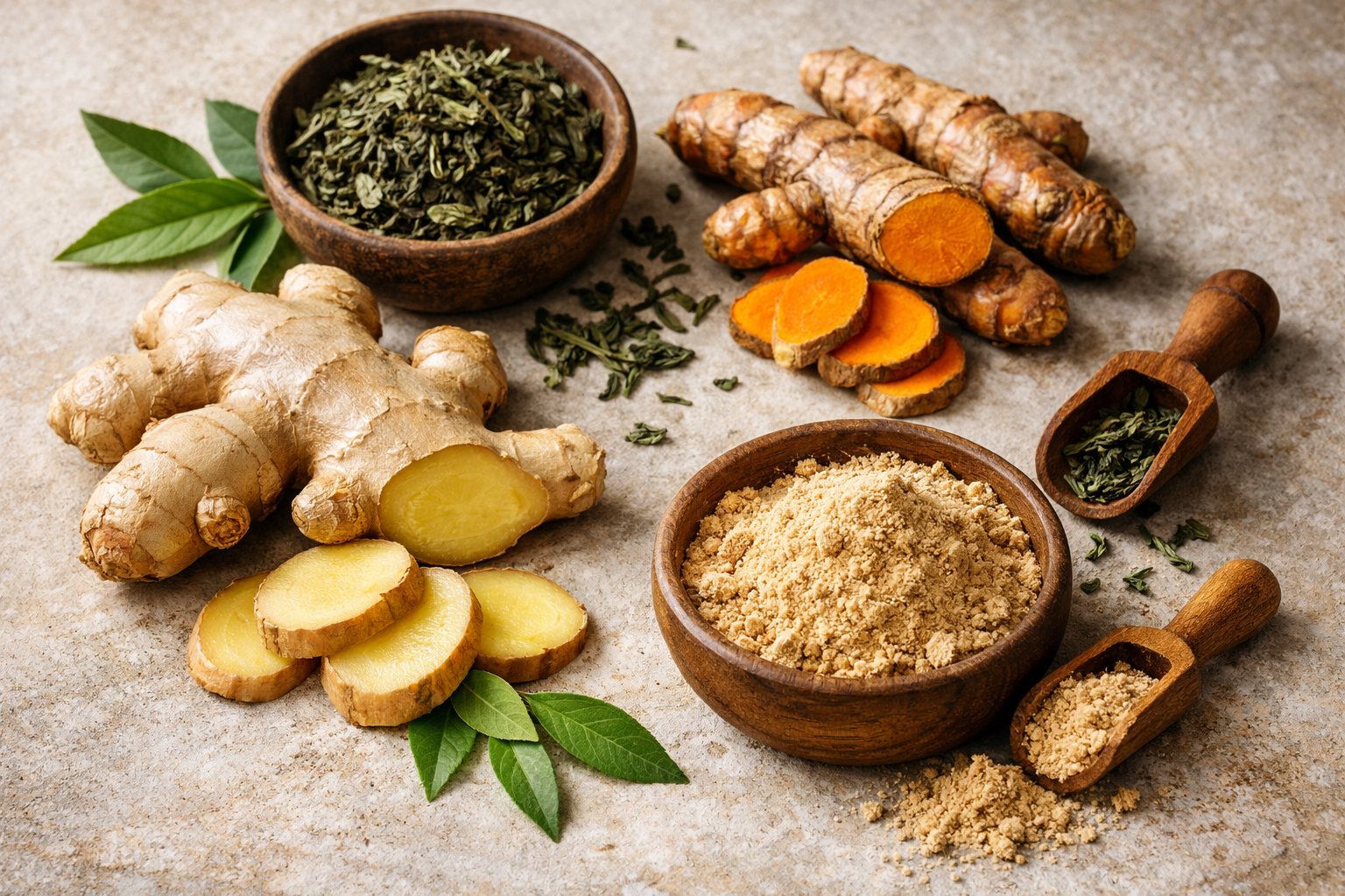 Fresh botanicals for metabolism